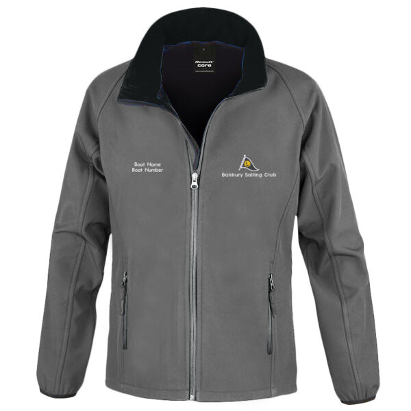 BSC Mens Personalised Softshell Jacket Thumbnail
